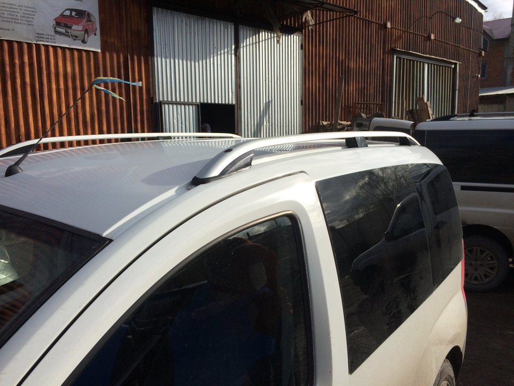 Roof Rails Skyport Grey V1 for Fiat Fiorino/Qubo 2008-2024 - image 2