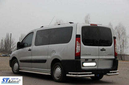 The rear corners are Double (2 piece, stainless.) for Citroen Jumpy 2007-2017 - Reelken Auto