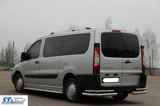 The rear corners are Double (2 piece, stainless.) for Citroen Jumpy 2007-2017 - Reelken Auto