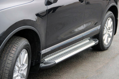 Side Steps Line (2 pcs, Aluminum) for Volkswagen Touareg 2002-2010 - image 1