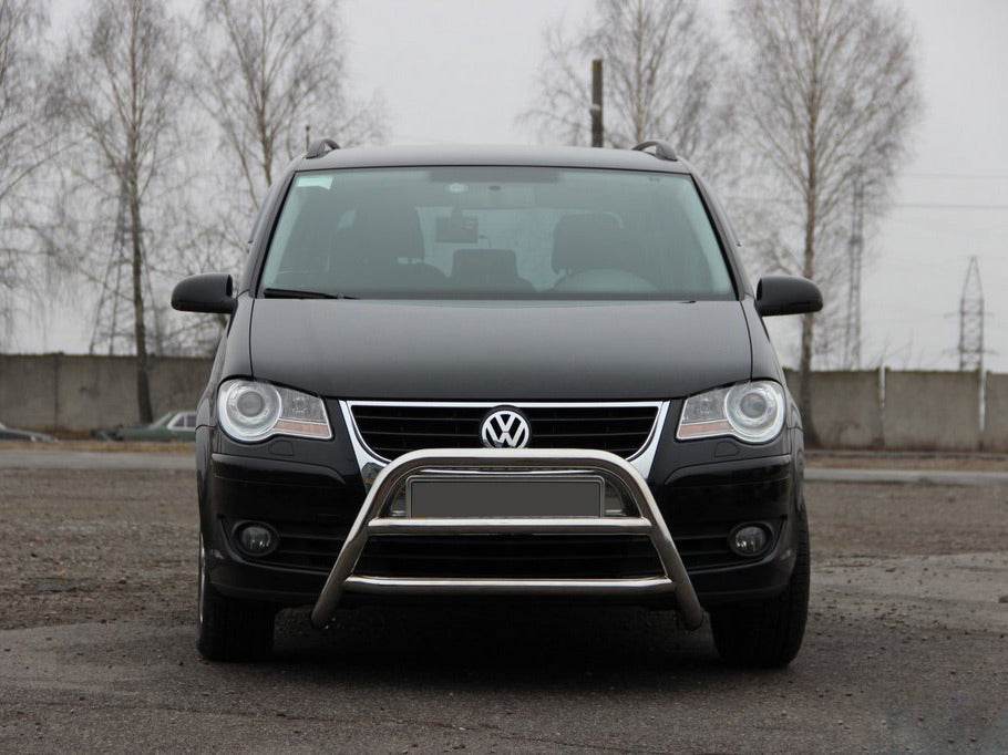 The WT022 bumper guard (stainless) for Volkswagen Touran 2003-2010 - Reelken Auto