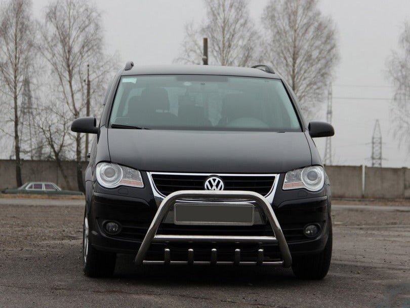 The WT003 bumper guard (stainless) for Volkswagen Touran 2003-2010 - image 1