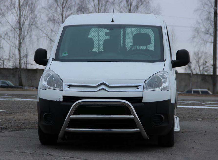 Bull Bar WT022 (Stainless Steel) for Peugeot Partner Tepee 2008-2018 - image 1