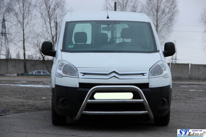 The WT022 bumper guard (stainless) for Citroen Berlingo 2008-2018 - Reelken Auto