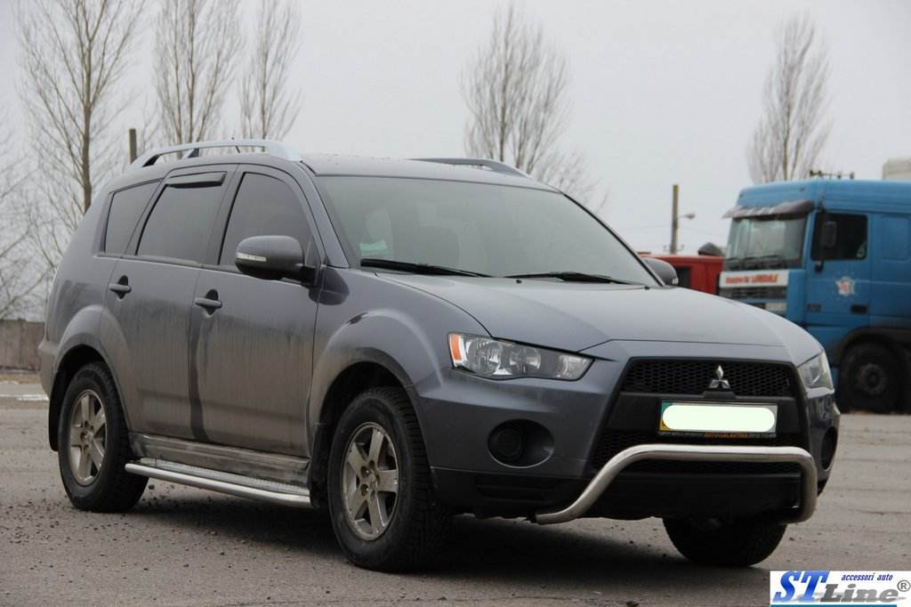 Excellent quality WT007 (stainless) for Mitsubishi Outlander 2006-2012 - Reelken Auto