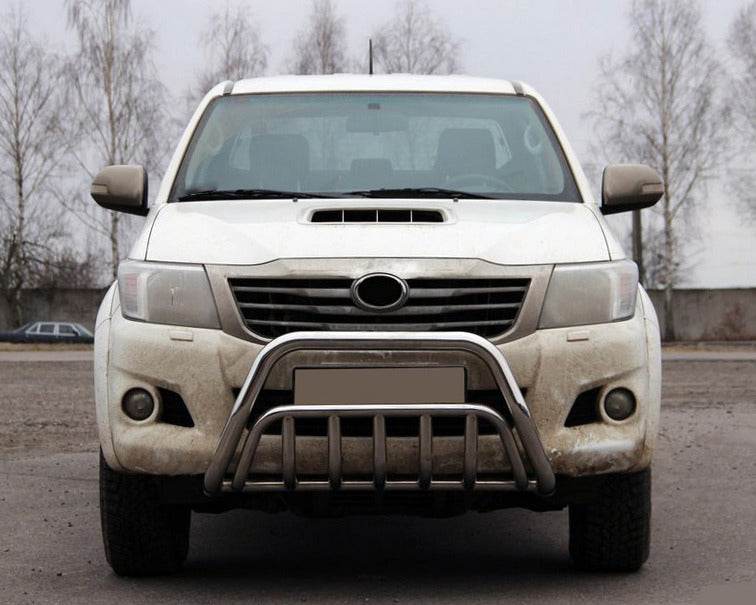 The WT002 bumper guard (stainless) for Toyota Hilux 2006-2015 - Reelken Auto