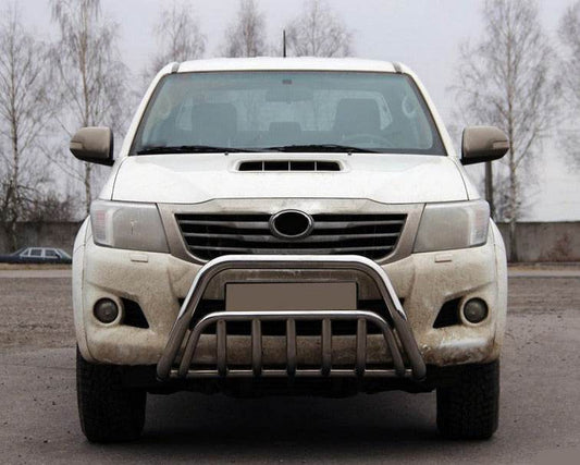 The WT002 bumper guard (stainless) for Toyota Hilux 2006-2015 - Reelken Auto
