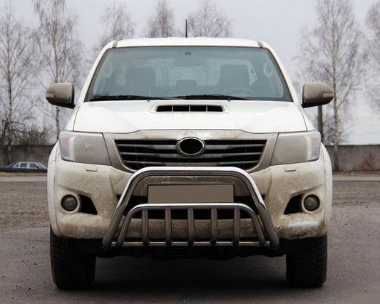 Front Bar WT002 (Stainless Steel) for Toyota Hilux 2006-2015 - image 1