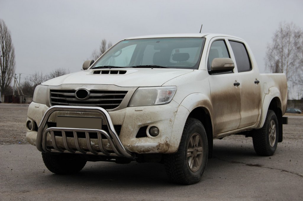 Front Bar WT002 (Stainless Steel) for Toyota Hilux 2006-2015 - image 2