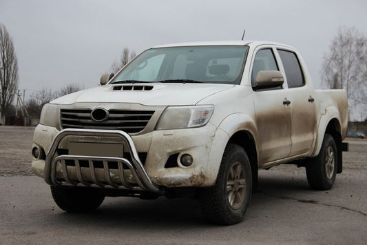 Front Bar WT002 (Stainless Steel) for Toyota Hilux 2006-2015 - image 2