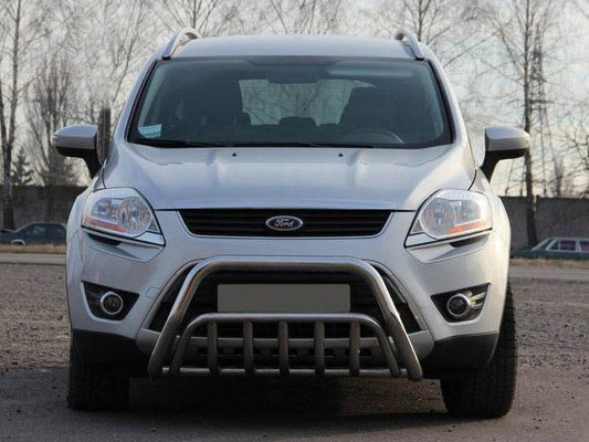 The WT002 bumper guard (stainless) for Ford Kuga 2008-2013 - Reelken Auto