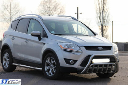 The WT002 bumper guard (stainless) for Ford Kuga 2008-2013 - Reelken Auto