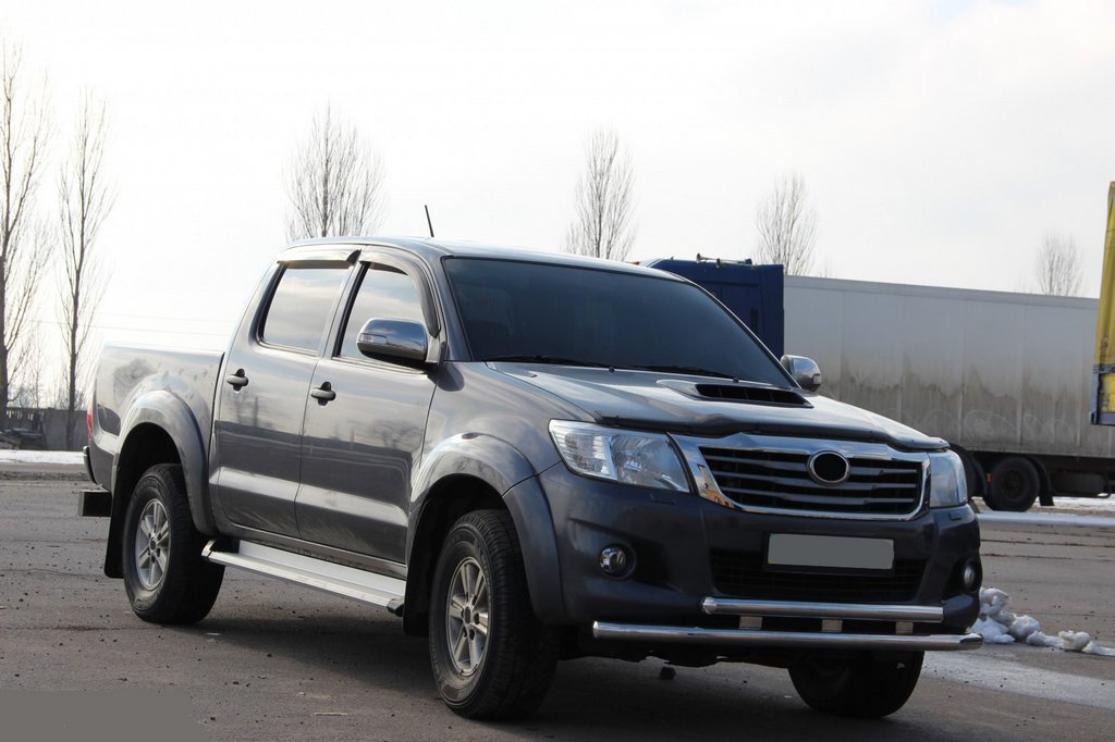 Front Bar ST014 (Stainless Steel) for Toyota Hilux 2006-2015 - image 4