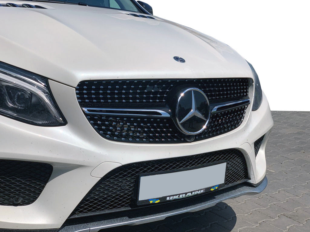 Tuning Front Grille (Diamond Black) for Mercedes GLE coupe C292 2015-2019 - image 1