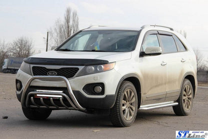 Kengurâtnik WT002/2 (stainless) for Kia Sorento II XM 2009-2014 - Reelken Auto