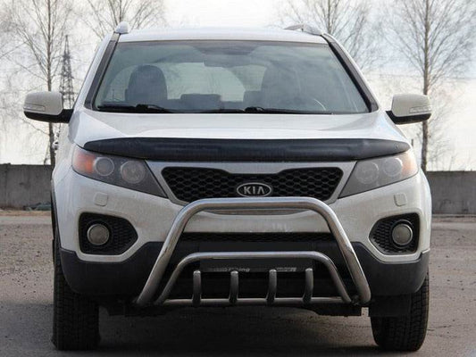 Kengurâtnik WT002/2 (stainless) for Kia Sorento II XM 2009-2014 - Reelken Auto