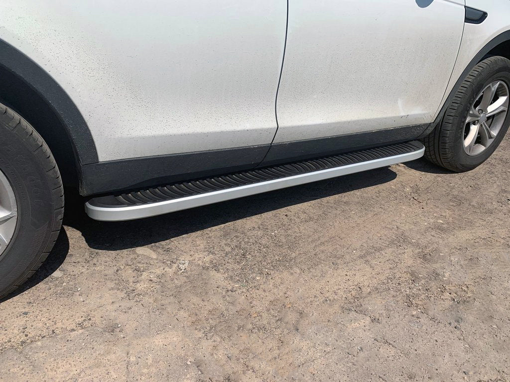 Side steps Tayga Gray (2 pieces, aluminum) for Land Rover Discovery Sport - image 1
