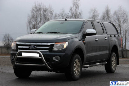 Front protection WT022 (stainless) for Ford Ranger 2011-2022 - Reelken Auto