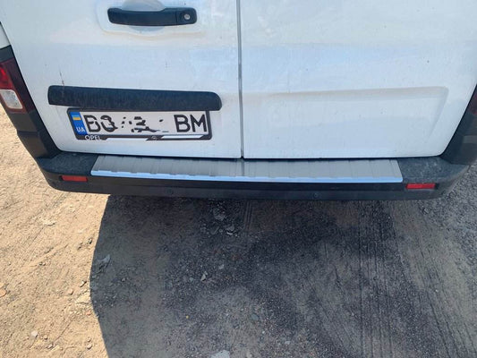 Pad on the rear bumper OmsaLine (stainless steel) for Fiat Talento 2016↗ - Reelken Auto