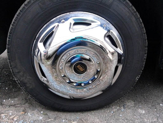 OEM stainless steel caps (2 roller, 4 pcs.) for Mercedes Sprinter W906 2006-2018 - Reelken Auto