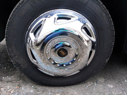 Stainless Steel Wheel Covers OEM (2-ring, 4 pcs) for Mercedes Sprinter W906 2006-2018 - image 2