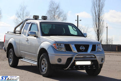 The WT003 bumper guard (stainless) for Nissan Pathfinder R51 2005-2014 - Reelken Auto