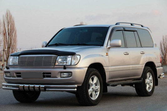 Front arc ST015 (stainless) for Toyota Land Cruiser 100 - Reelken Auto