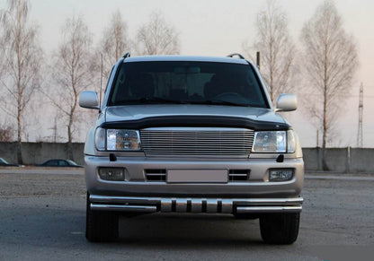 Front arc ST015 (stainless) for Toyota Land Cruiser 100 - Reelken Auto