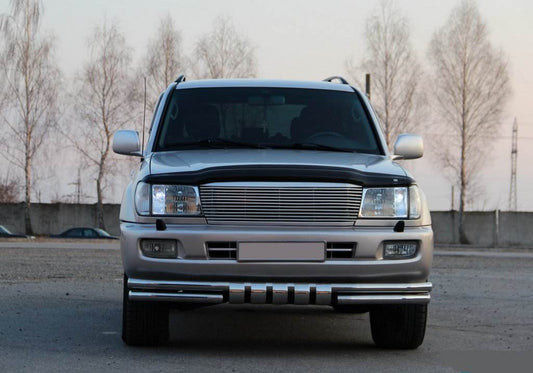Front arc ST015 (stainless) for Toyota Land Cruiser 100 - Reelken Auto