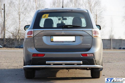 Back arc AK004 (stainless) for Mitsubishi Outlander 2012-2021 - Reelken Auto