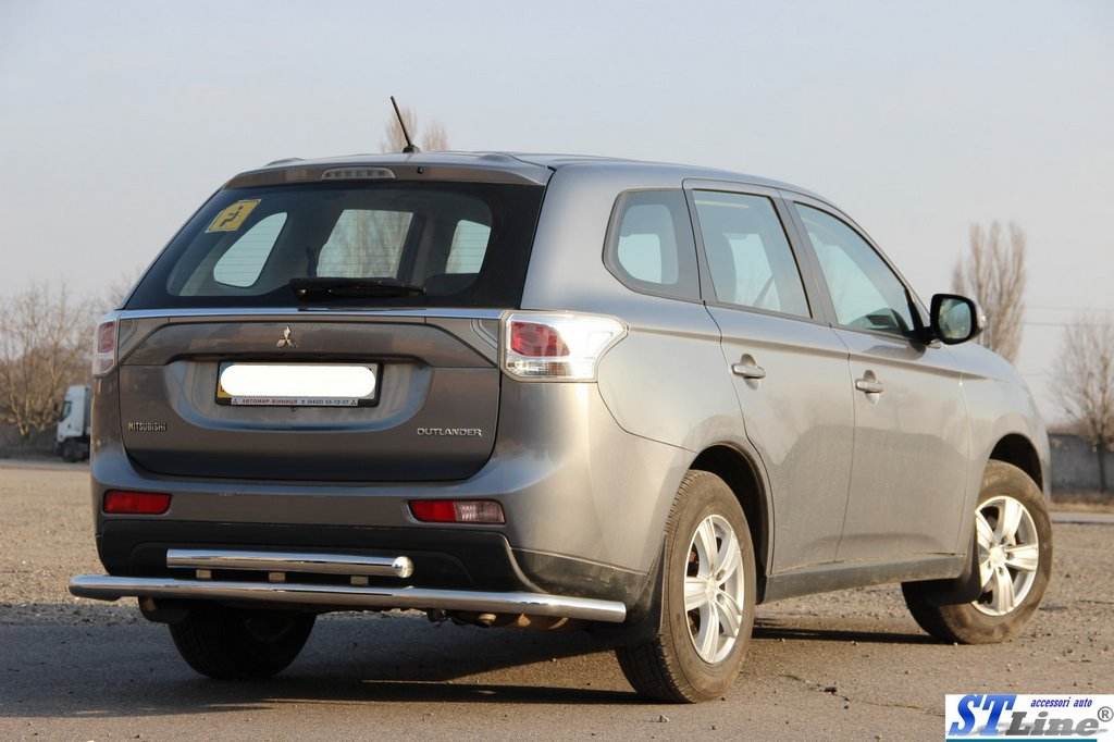 Back arc AK004 (stainless) for Mitsubishi Outlander 2012-2021 - Reelken Auto