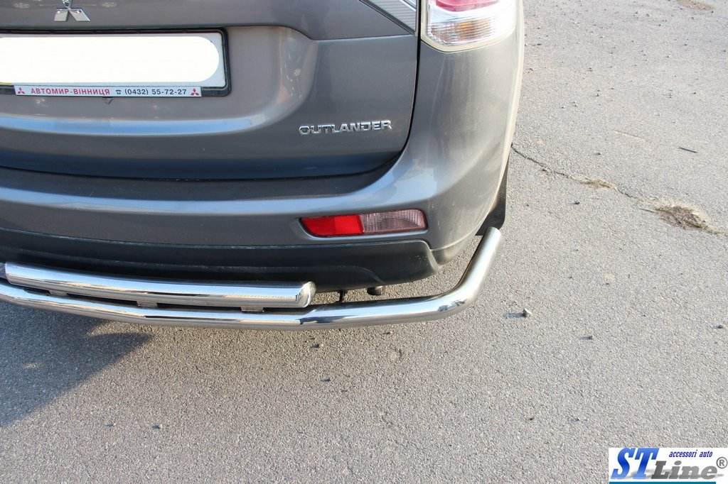 Back arc AK004 (stainless) for Mitsubishi Outlander 2012-2021 - Reelken Auto