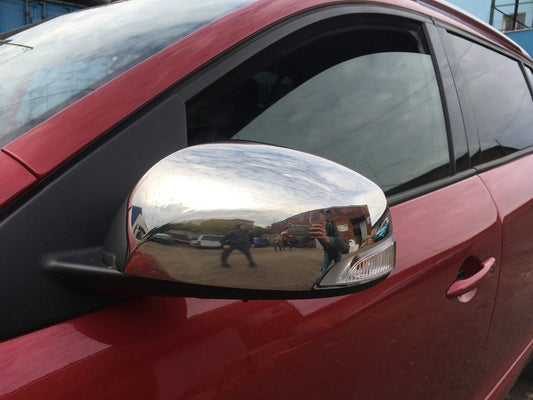 Lining the mirrors (2 piece, stainless.) for Renault Megane III 2009-2016 - image 1