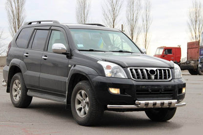Front arc ST015 (stainless) for Toyota Land Cruiser Prado 120 - Reelken Auto