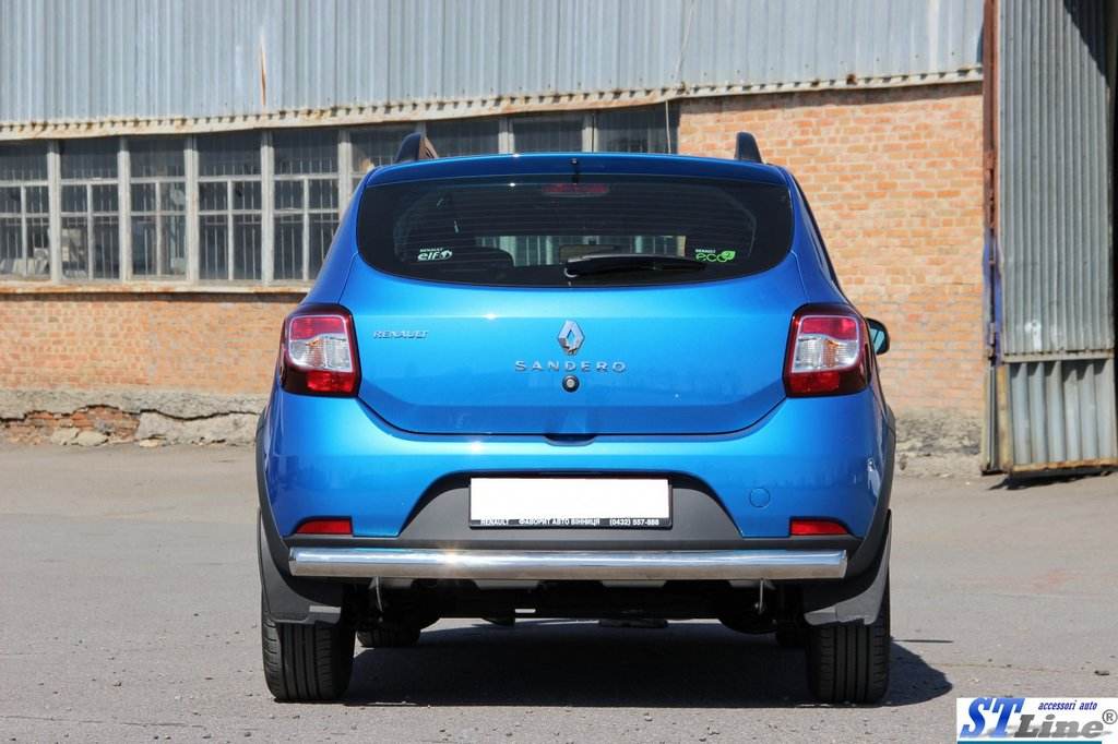 Back arc AK002 (stainless) for Dacia Sandero 2013-2020 - Reelken Auto