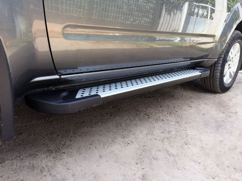 Side Steps Allmond Grey (2 pcs, Aluminum) for Nissan Pathfinder R51 2005-2014 - image 1