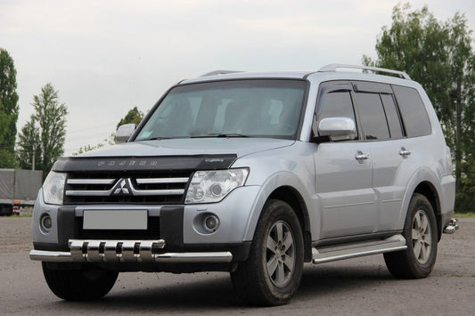 Front Bar ST015 (Stainless Steel) for Mitsubishi Pajero Wagon III 1999-2006 - image 1