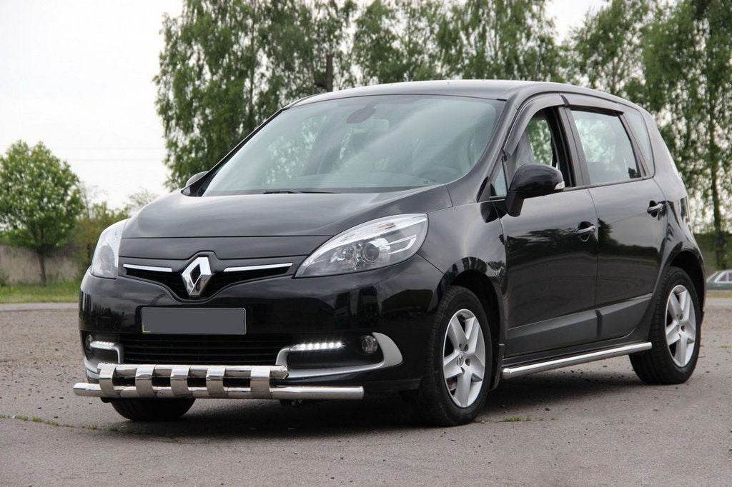 Front arc ST015 (stainless) for Renault Scenic/Grand 2009-2016 - Reelken Auto