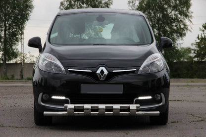 Front arc ST015 (stainless) for Renault Scenic/Grand 2009-2016 - Reelken Auto