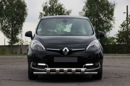 Front arc ST015 (stainless) for Renault Scenic/Grand 2009-2016 - Reelken Auto