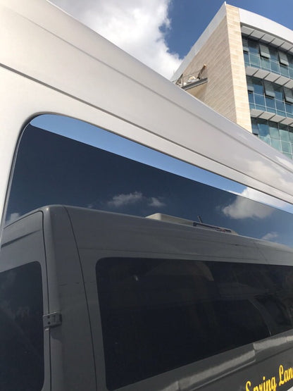 Upper Window Trim Stainless Steel for Volkswagen Crafter 2006-2016 - image 4