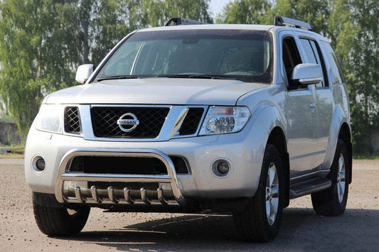 Kengurâtnik WT008 (stainless) for Nissan Pathfinder R51 2005-2014 - Reelken Auto