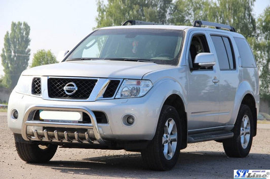 Kengurâtnik WT008 (stainless) for Nissan Pathfinder R51 2005-2014 - Reelken Auto