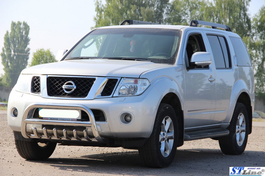 Bull Bar WT008 (Stainless Steel) for Nissan Navara 2006-2015 - image 2
