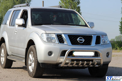 Bull Bar WT008 (Stainless Steel) for Nissan Navara 2006-2015 - image 3