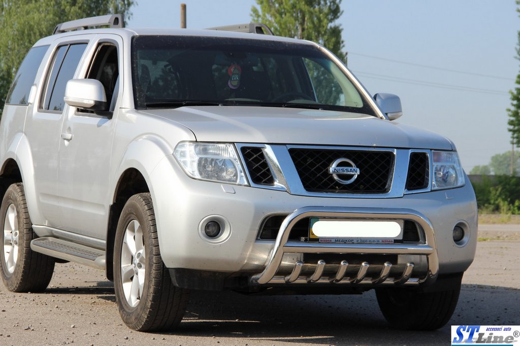 Bull Bar WT008 (Stainless Steel) for Nissan Navara 2006-2015 - image 3