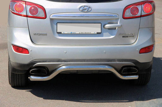 Back arc AK007-2 (stainless) for Hyundai Santa Fe 2 2006-2012 - Reelken Auto