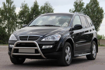 The WT022 bumper guard (stainless) for SsangYong Kyron 2005-2014 - Reelken Auto