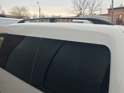 Black Roof Rails for Volkswagen Caddy 2010-2015 - image 3