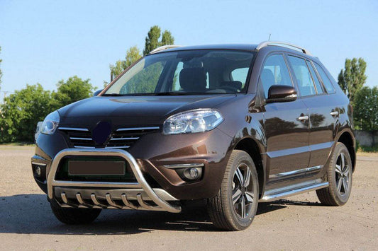 The WT003 bumper guard (stainless) for Renault Koleos 2008-2016 - Reelken Auto
